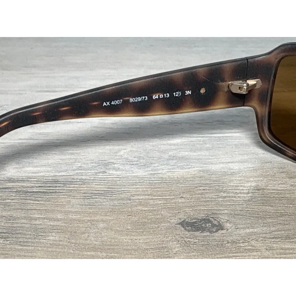 Amrani‎ Exchange AX 4007 8029/73 Brown Black Unisex Sunglasses- EUC
